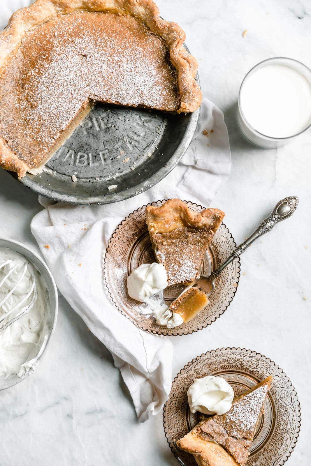 Salted Maple Chess Pie – Broma Bakery