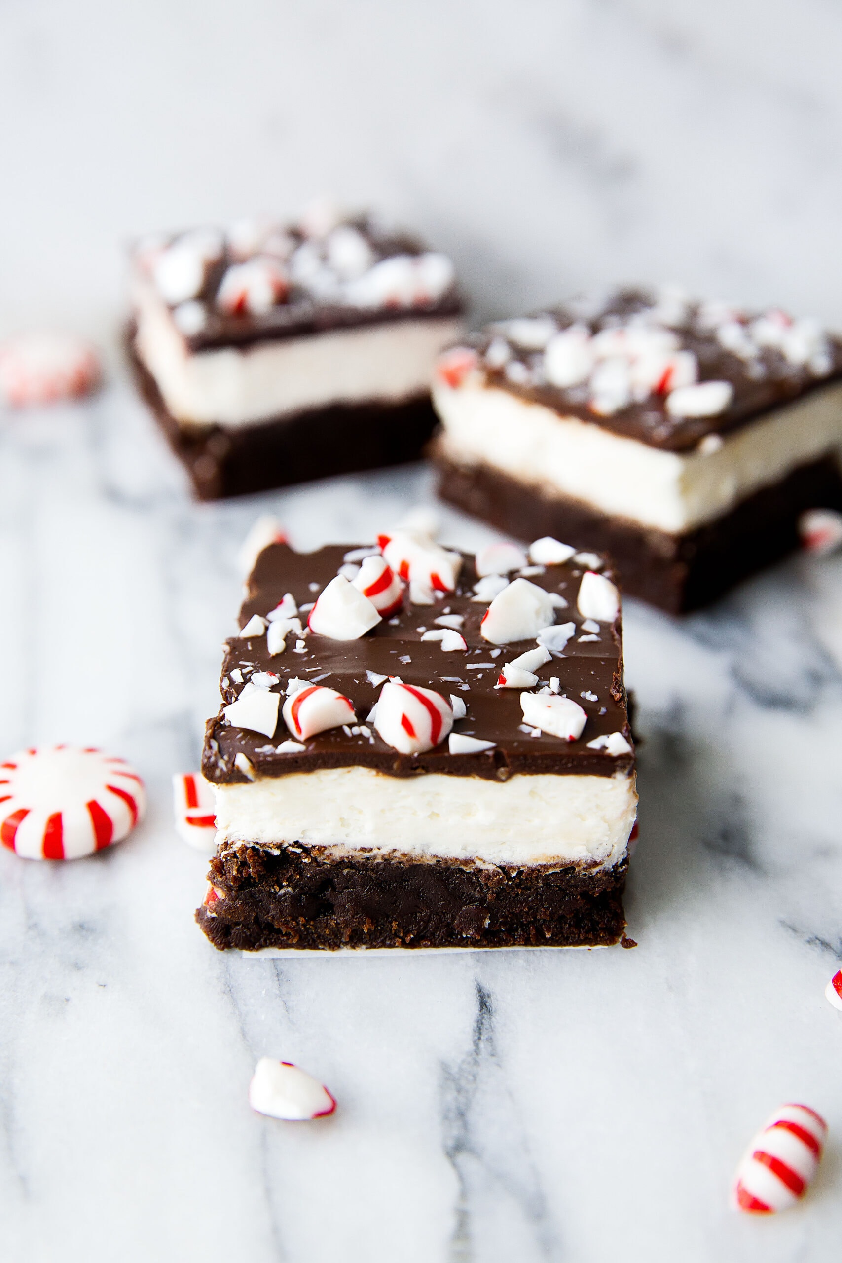 Peppermint Bark Brownies – Broma Bakery